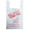 T-Shirt Bags 400ct 12X7X22 White-wholesale