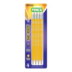 The First Pencils 4pk HB 2 Yellow-wholesale