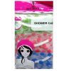 Shower Cap 3pc Clear W-Polka Dot-wholesale