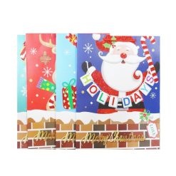 X-Mas Gift Bags Lg Asst-wholesale
