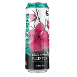 Arizona 22oz Can Black & White Iced Tea-wholesale
