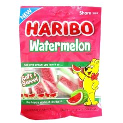 Haribo Gummies 3.1oz Watermelon Soft & S-wholesale