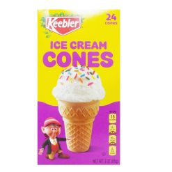 Keebler Ice Cream Cones 24ct-wholesale