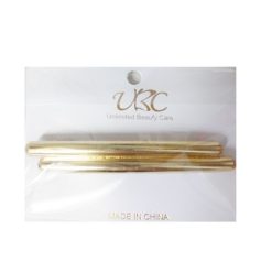 Hair Metal Clip Barrette Gold-wholesale