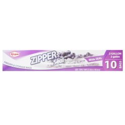 Ri-Pac Zipper Bags 10ct 2 Gl-wholesale