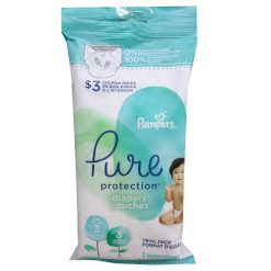 ***Pampers Diapers #3 3ct Pure Protectio-wholesale