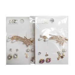 Hair Metal Snaps W-Earrings-wholesale