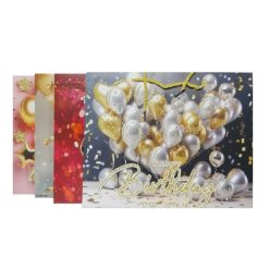 Gift Bags Happy Birthday Md Asst Design-wholesale