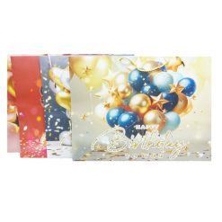 Gift Bags Happy Birthday XL Asst-wholesale