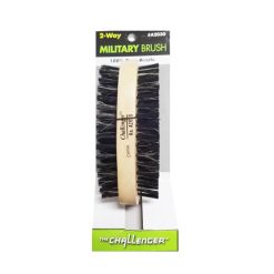 Hair Brush Wood Double Sided 4in-wholesale
