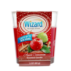 Wizard Scented Candle 3oz Apple Cinna-wholesale