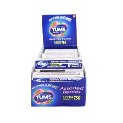 Tums Antacid Tablets 750mg Asst Berries-wholesale