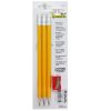 Pencils #2 3ct Tri-Angle W-Sharpener-wholesale