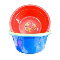 Wash Basin Plastic Round Asst Clrs-wholesale