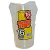Plastic Cups 16oz 16ct Clear-wholesale