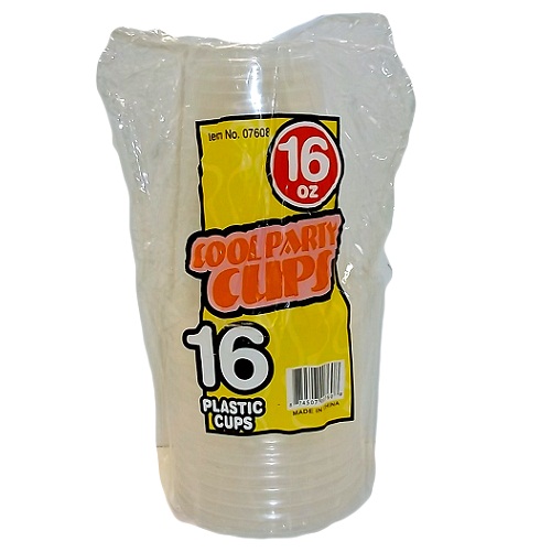 Plastic Cups 16oz 16ct Clear-wholesale Plastic Cups 16oz 16ct Clear-wholesale