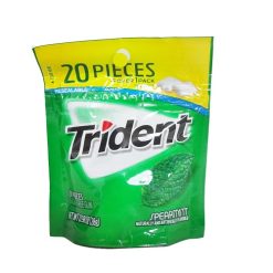 Trident Gum 20ct Pouch Spearmint-wholesale