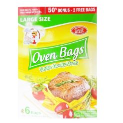 H.S Oven Bags 6ct 16 X 17½-wholesale