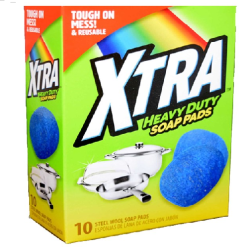 Xtra Heavy Duty Soap Pads 10ct-wholesale