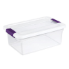Sterilite Latch Box 15qt Prple Hndle-wholesale