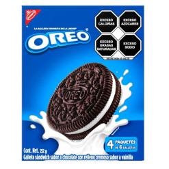 Nabisco Oreo Cookies 4pk 252g-wholesale