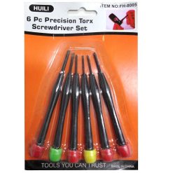 Screwdriver Precision Torx Set 6pc-wholesale