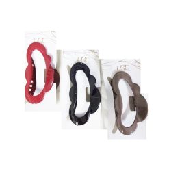 Hair Clips Lg Asst Clrs-wholesale