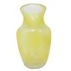 Vase Glass 7½in Yellow-wholesale