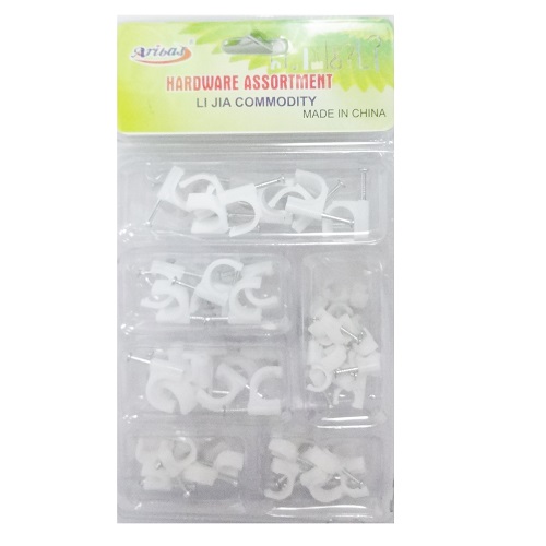Cable Clips Set Asst Sizes-wholesale Cable Clips Set Asst Sizes-wholesale