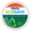 Hefty EcoSave Plates 30ct 6¾oz-wholesale