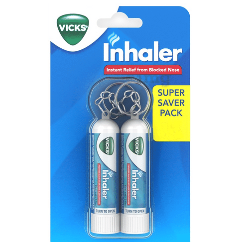 Vicks Inhaler 0.10ml 2pk-wholesale Vicks Inhaler 0.10ml 2pk-wholesale