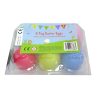 Eater Eggs 6pc Plastic Asst Clrs-wholesale