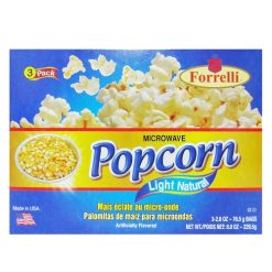 Forrelli Popcorn Light Natural 3pk-wholesale