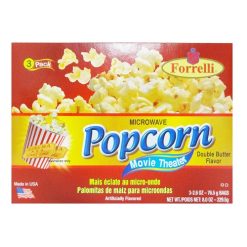 Forrelli Popcorn Movie Theater 3pk-wholesale