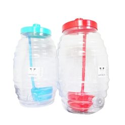 Vitrolero 3 Gl W-Ladle & Lid Asst Clrs-wholesale
