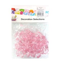 Decorative Acrylic Rocks Pink-wholesale