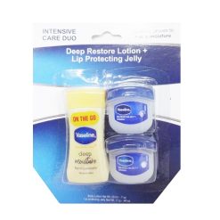 Vaseline Lotion & Lip Care 3pk 7oz 0.40o-wholesale
