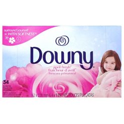 Downy Dryer Sheets 34ct April Fresh-wholesale