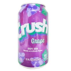 Crush Soda 12oz Grape Can-wholesale