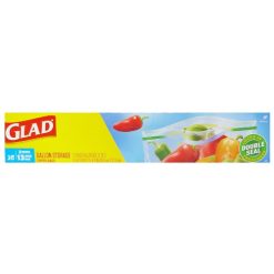 Glad Freezer Zipper Bags 13ct 1 Gl-wholesale