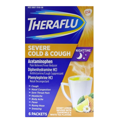 Theraflu Nighttime 6pk Cold & Cough-wholesale - SmartLoadUsa.com ...