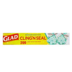 Glad Food Wrap 200sq Ft Green Tinted-wholesale