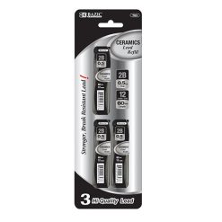Mechanical Pencil Ceramics Lead 3pk 0.5-wholesale