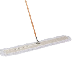 Tidy Tools Dust Mop 60in Wood Handle Wht-wholesale