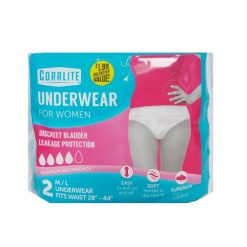 Coralite Underwear For Women 2ct M-Lg-wholesale
