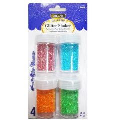 Glitter Shaker 4pk Asst Clrs-wholesale
