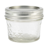 Jelly Jars W-Lid 4oz-wholesale