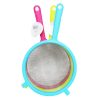 Strainer Matel 6.5in W-Handle Asst Clrs-wholesale