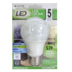 K-Lite Light Bulb LED 5w 1pc-wholesale