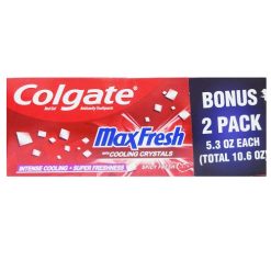Colgate Max Fresh 2pk 10.6oz W-Cooling-wholesale